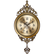Полярная звезда европейского стиля светло-экстравагантный висяющий часик гостиной mute mute креативные часы Swing home minimalist wall clock clock