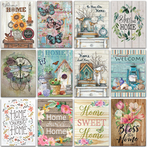 5D Diamond Painting Cartoon flower butfly Full SquareRo