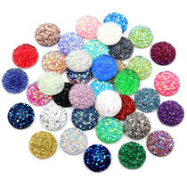 Fashion 40pcs 8mm 10mm 12mm  Mix Colors Druzy Natural Stone