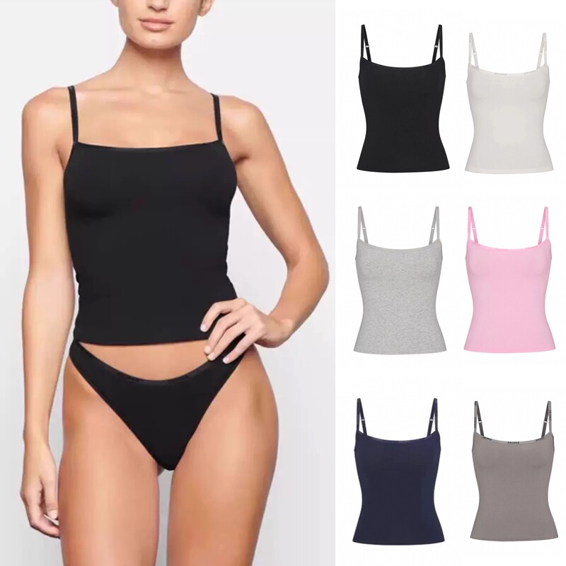 [Official Genuine Product] Skims Kardashian Shapewear Sexy Slimming Camisole Top for Women