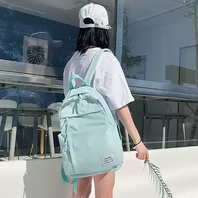 Ancient sense of girl's school bag Female Korean version of Harajuku ulzzang college student forest department wild high school student shoulder bag ins