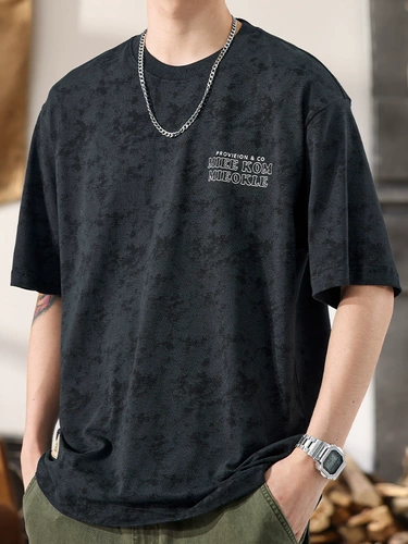 Летняя камуфляжная мужская хлопковая базовая приятная телу футболка с коротким рукавом, впитывает пот и запах