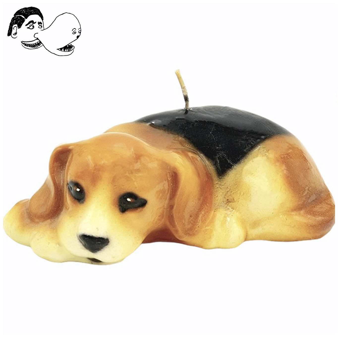 (spot) postpost official agent Cereria Introna sleeping puppy candles-Taobao