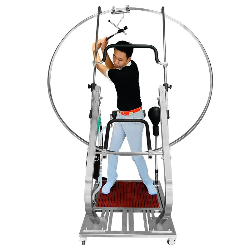 Swinggolf golf full swing track trainer golf swing plane swing rhythm trainer