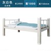 Thicked single -person bed white 1 meter width and 1 meter to send bed board