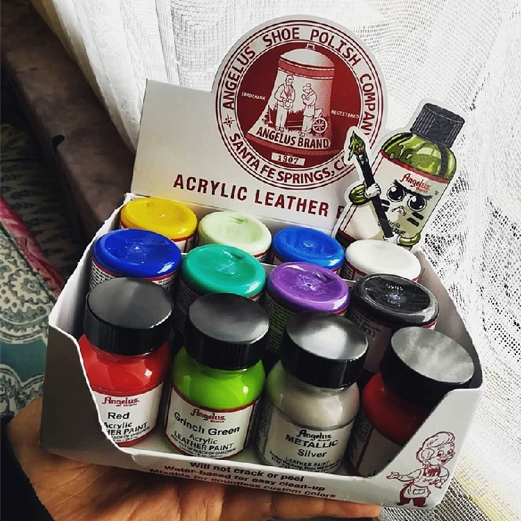 (Special offer)Angelus shoes custom pigment leather color change dyeing paint