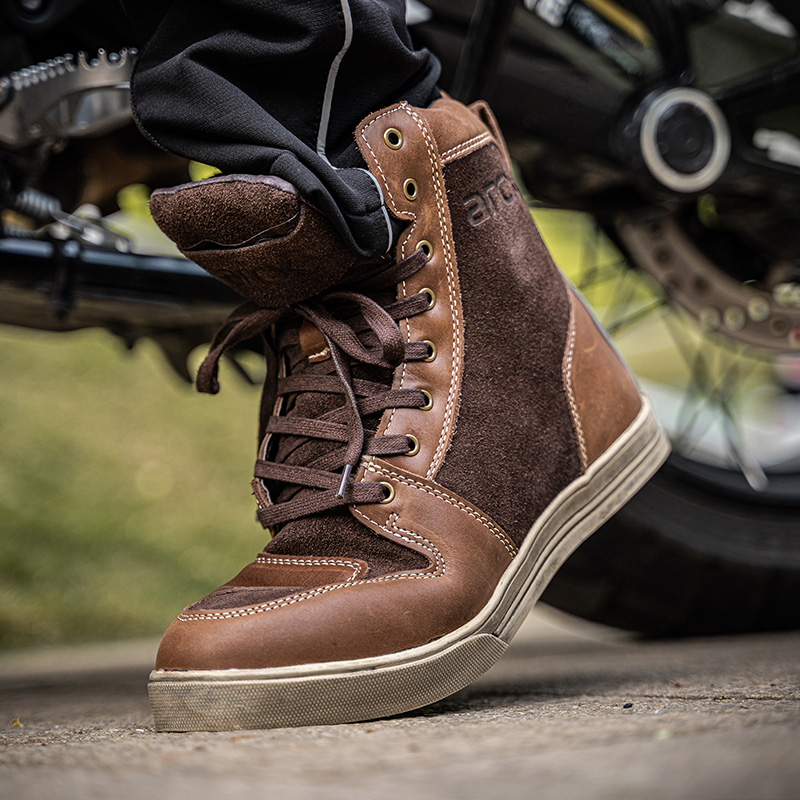 ARCX Yakus riding boots locomotive riding board shoes men's locomotive racing cross season waterproof shoes boots