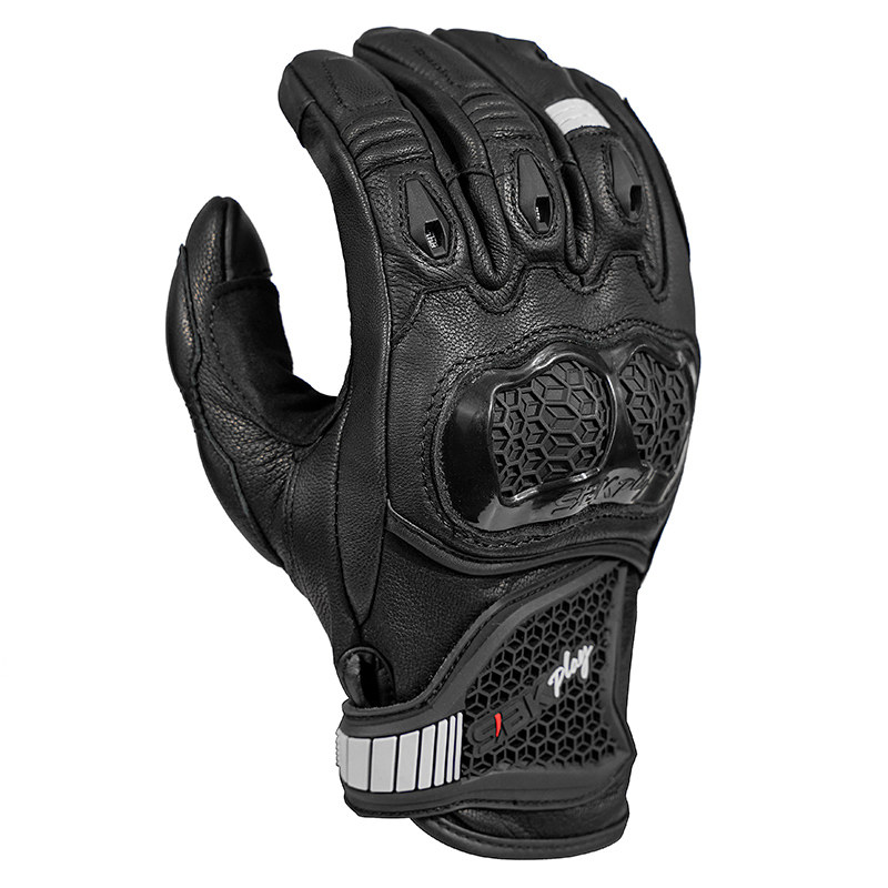 SBK Full Cow Leather Gloves Locomotive riding anti-fall protection Men's four seasons windproof protection comfortable and breathable