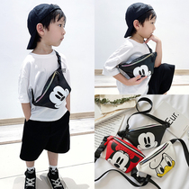 Childrens satchel Boys small backpack Girls western style Mickey fashion trend baby bag change messenger bag shoulder bag