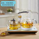 ấm siêu tốc inox 304 Ấm đun nước tự động ấm đun nước thủy tinh đặt bộ ấm đun nước cách nhiệt hộ gia đình y tế bếp điện - ấm đun nước điện siêu thuốc điện
