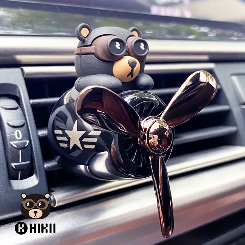 Cartoon Dutch Car Aroma Fittings 1 4 inch Sleeve Wrench Fan Vehicle Perfume Outlet Car Network Red Car fragrance