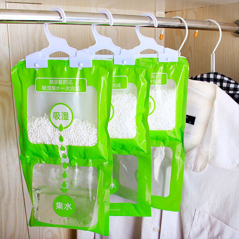 Room suction dehumidification bag Hanging Mildew Dryer Moisture to wet wardrobe Home Indoor suction damp moisture absorption bag