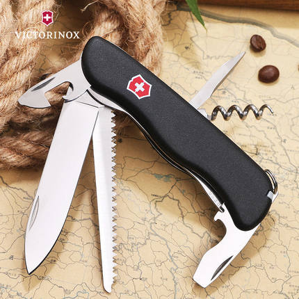 Original Victorinox Swiss Army Knife 111MM Forester 0 8363 3 Outdoor travel camping multi-function knife spot