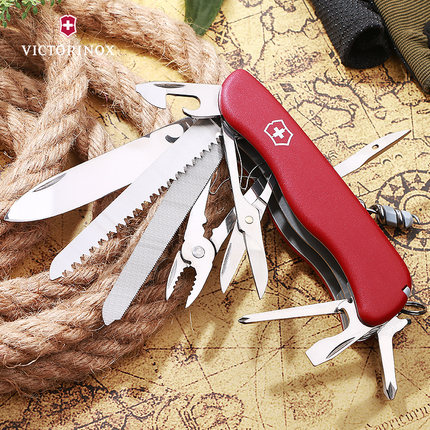 Swiss original Vickers Swiss Army knife 111mm working hero knife 0 9064 outdoor multi-functional Swiss knife