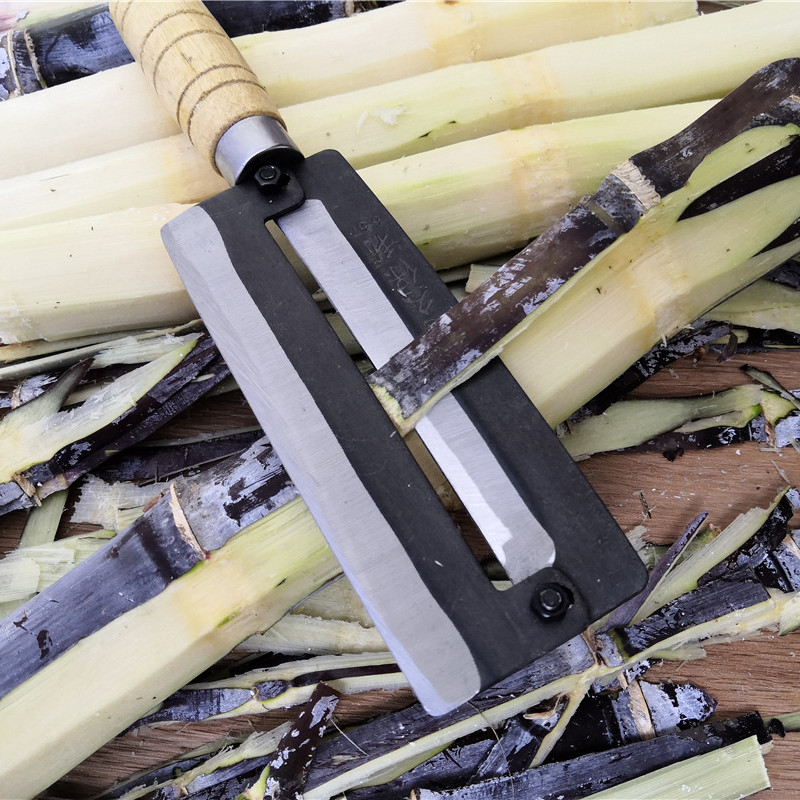 Knife for cutting sugarcane Divine Instrumental Gikuoli Cane Sharpened Cane Peel Knife Special Type Paring Cane Peel of cane Knife Cane Peel