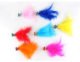 Colorful fluffy feather shuttlecock for children and adults fitness large goose feather shuttlecock feather sports fitness toy