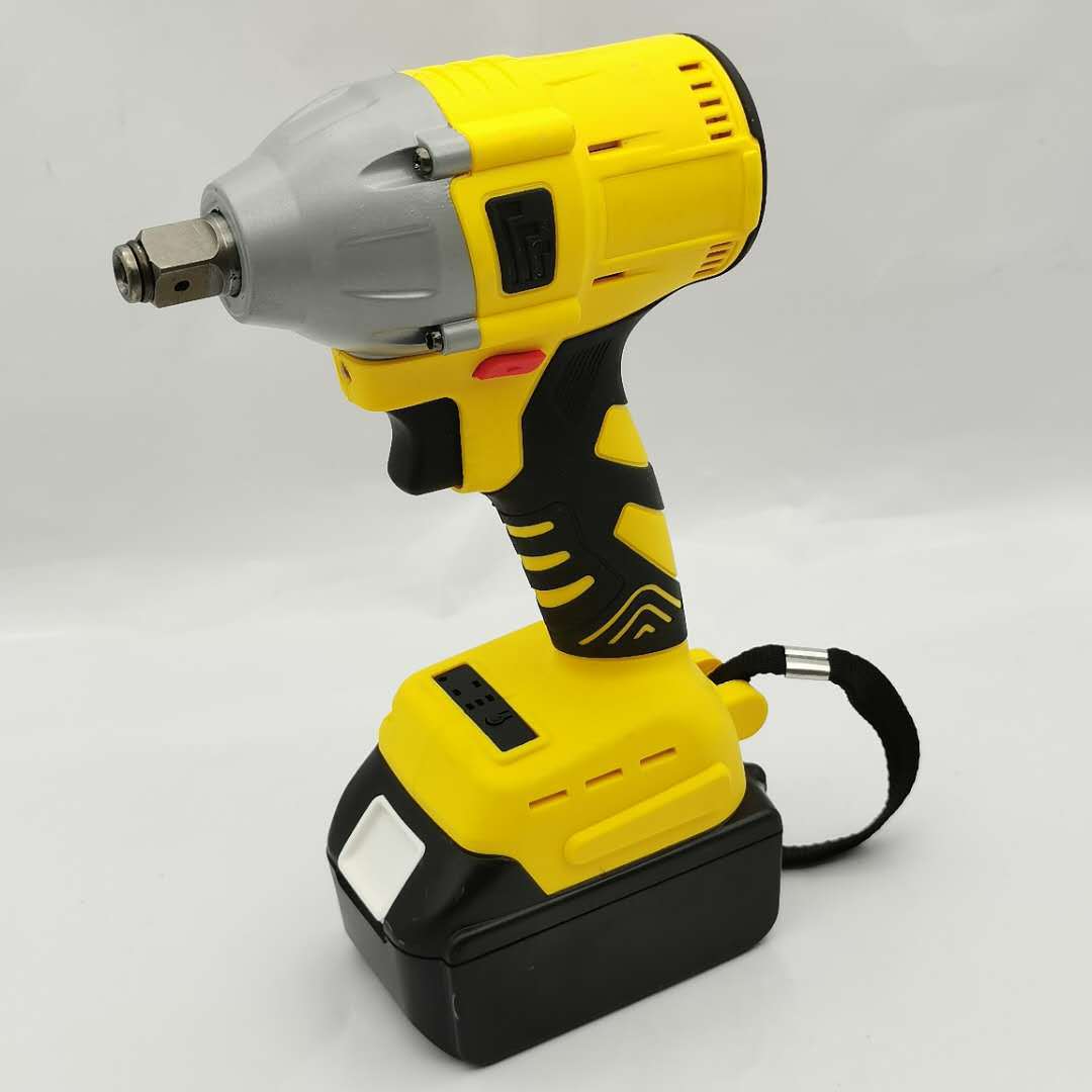 Brushless electric chamber lithium charging wrench impact car scaffold woodworking sleeve pneumatic wrench manufacturer