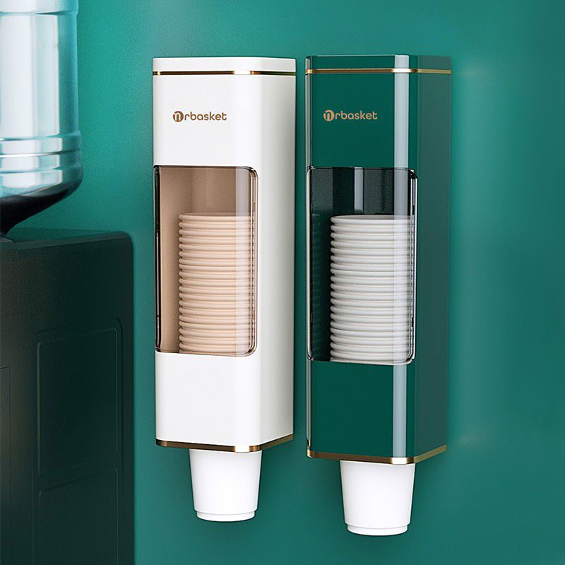 Disposable cup holder automatic cup holder paper cup holder wall-mounted household water dispenser for placing a water glass