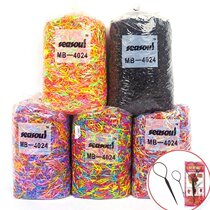 Tie hair disposable childrens small rubber band hair ring Little girl rubber ring hair rubber band headdress baby hair ring