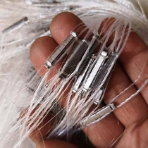 Long lead falling fish net sticky fishnet silk mesh three-layer fishing net 1 finger to 6 fingers sticky net fishing net crucian carp net