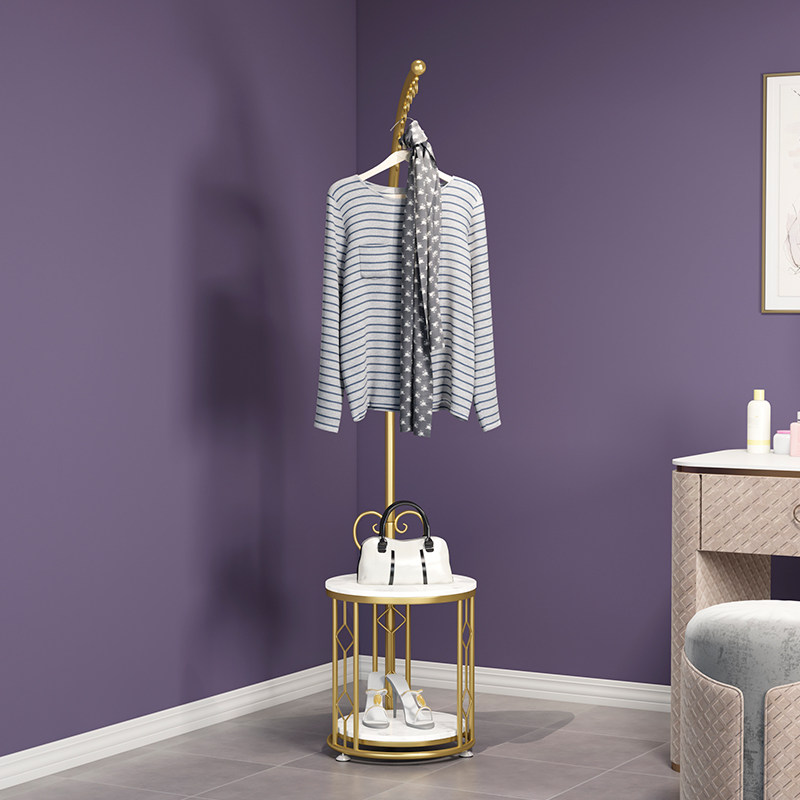 Coat rack landing simple modern girl heart bedroom net red home Nordic light luxury corner home hanger