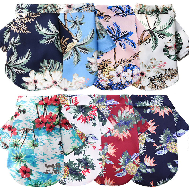 Small Dog Clothes, Summer Thin Style, for Cats, Small Dogs, Puppies, Teddy, Bichon, Corgi, Pet Shirts for Medium and Large Dogs