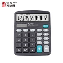 WNT Universal WT-837N Dual Power Solar Office Business Type Calculator Financial Dedicated 12 Bit