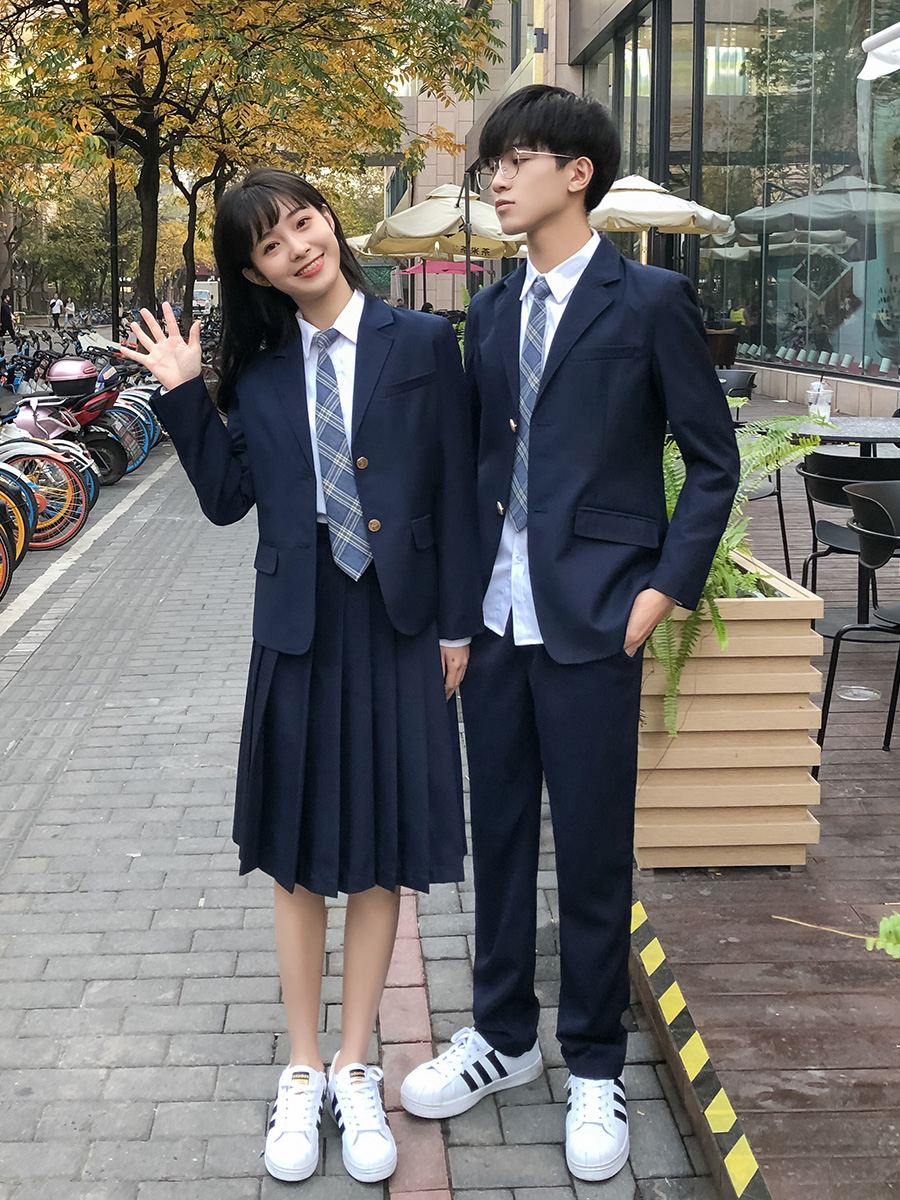 jk uniform Summer college style High school student uniform Jacket suit suit Japanese graduation games class uniform