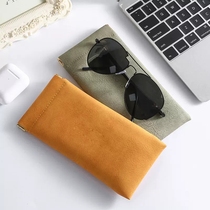 Glasses bag sunglasses storage cover for men and women anti-pressure storage case for myopia glasses automatic closing shrapnel bag