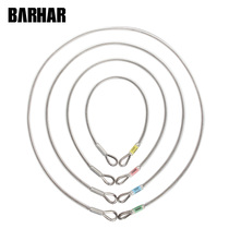 BARHAR câble en acier ceinture dancrage auxiliaire escalade sauvetage câble connexion câble en acier ceinture plate prêt à la vente