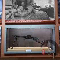 Wooden film and TV props for the war crooked the sub-model exhibition hall supplies big positive eleven light machine museum cloth exhibition