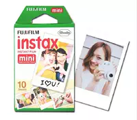 10 Polaroid giấy 3 inch cuộn một mép trắng nhỏ phim ảnh mini7S 8 25 90 chung - Phụ kiện máy quay phim instax sq20