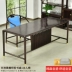 Bàn ghế kiểu Trung Quốc mới bộ bàn ghế bàn học thư pháp bàn giám đốc gỗ rắn Gỗ cẩm lai Châu Phi màu gỗ cẩm lai đen - Bộ đồ nội thất Bộ đồ nội thất
