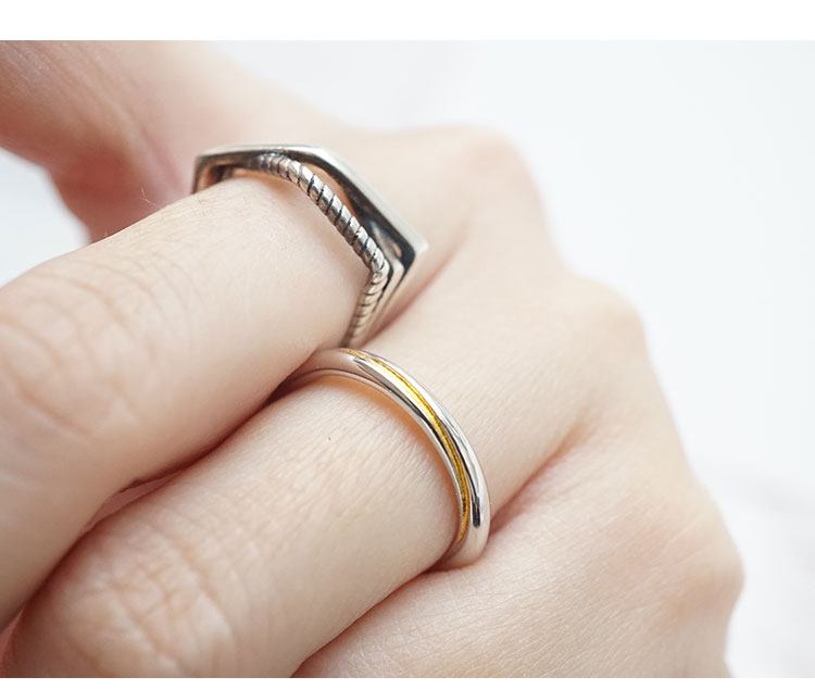 Bague mixte OTHER   en Argenterie - Ref 3088556 Image 29