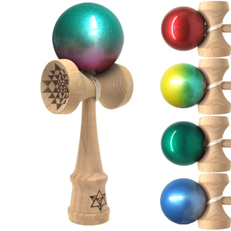  Metal Pearlescent Kendama Professional Sword Jade Competition Sword Ball Exit Japan Skills Ball Toys-Taobao