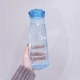 Hàn Quốc xu hướng sáng tạo dễ thương cốc nhựa đôi di động nam và nữ sinh viên mùa hè tươi với nắp tay cốc - Tách bình đun nước giữ nhiệt