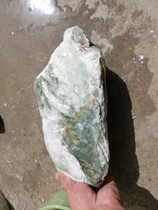 160335 Jade raw materials bare stone natural rough Qinghai Kunlun jade mountain material decoration material 10 45 kg