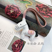 Белая порошковая кожаная веревка