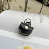 Креативное маленькое кольцо ручной работы, монеты, ключница, брелок, кожаные ключи от машины