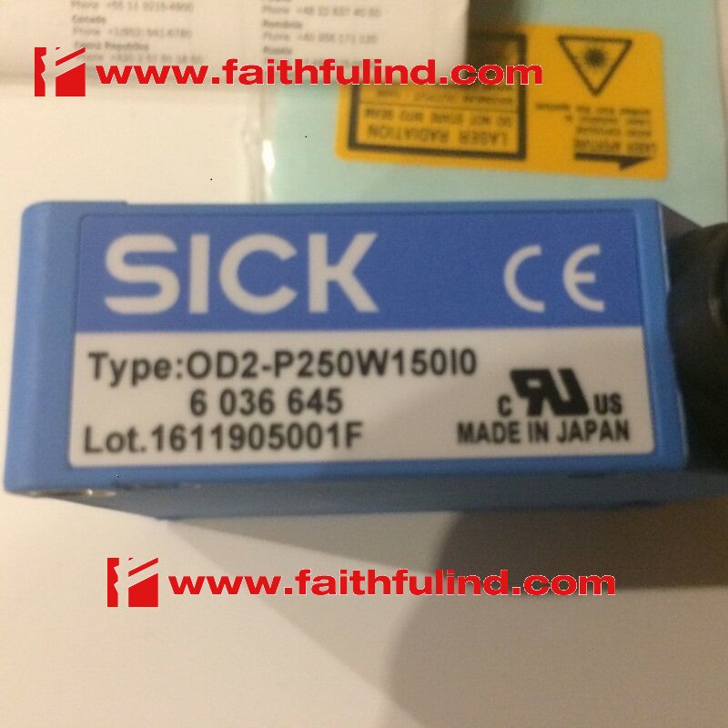 Sick OD2-P250W150I0 Sick New Displacement Measurement Sensor 6036645 OD Value