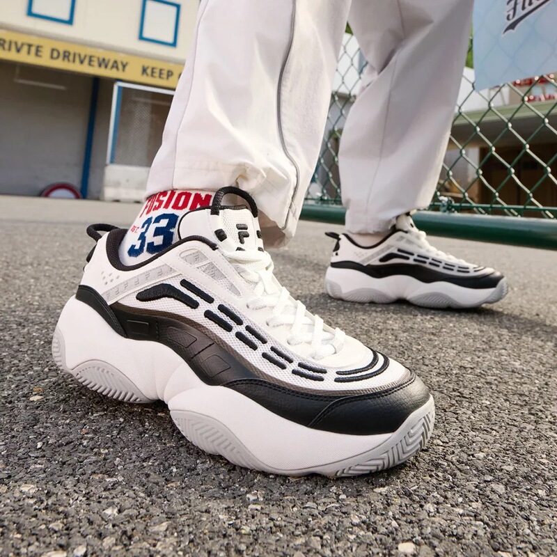Fila/Feila【Flame Shoes】Men's and Women's Casual Shoes, Fashionable Retro Basketball Shoes T12M533203 Fila/Feila【Flame Shoes】Men's and Women's Casual Shoes, Fashionable Retro Basketball Shoes T12M533203