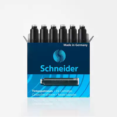 German imported Schneider ink gall pen general ink sack black blue blue black ink bag 6 sets