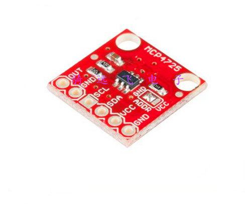 MCP4725模块 I2C DAC Breakout DAC模块 数模转换MCP4725 12位DAC