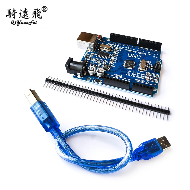 ATmega328P改进行家版本兼容uno r3开发板 改进版 送USB方口线