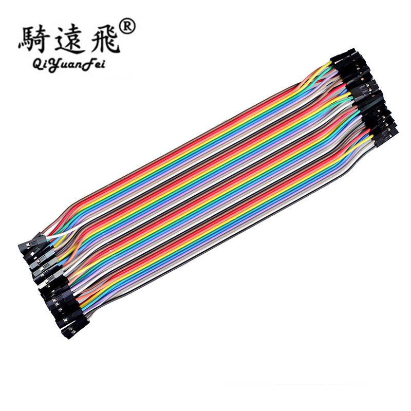 Manufacturer direct selling DuPont line double color wiring 40p double head 10 15 20 30 40 50CM 1 meter