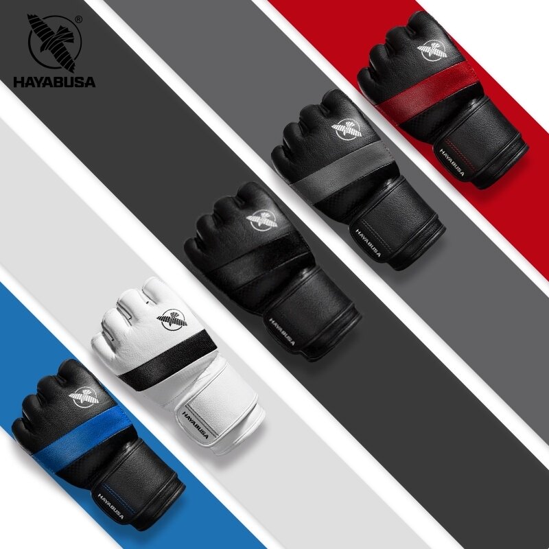 hayabusa hayabusa split-finger boxing gloves MMA gloves UFC split-finger gloves Half-finger gloves leak-finger five-finger gloves