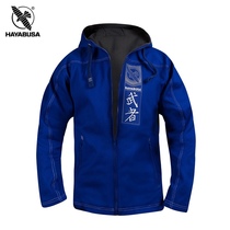 hayabusa Falcon plus velvet padded hoodie Uwagi Gi jacket sports sweater martial arts jacket