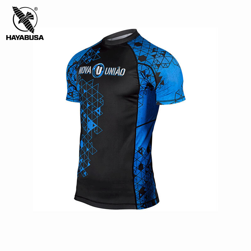 Hayabusa Hayabusa short sleeve anti-wear for men and women NovaUniao Sport compression speed dry breathable elastic tights