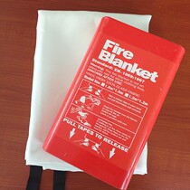 Fire protection blanket fire protection certification box 1 5 meters kitchen fire blanket silicone fire blanket hotel fire sale hot sale