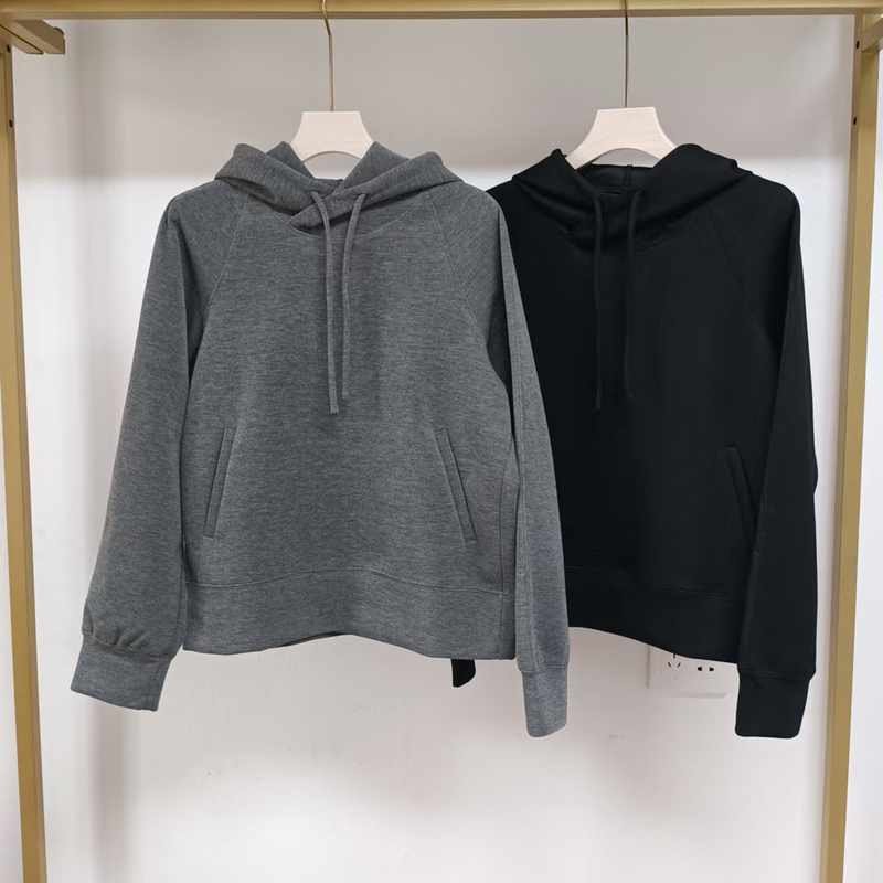 Real Shot of Authentic Cut-Label 2025 Winter New Women's Hoodie, Loose Pullover Cotton Sweatshirt